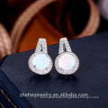 925 Sterling Silber Schmuck, Opal Ohrringe JWE2472B